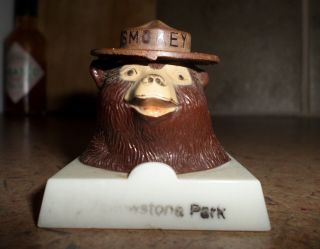 Smoky The Bear Snuffit Prevent Forest Fires Yellowstone Park Bl1