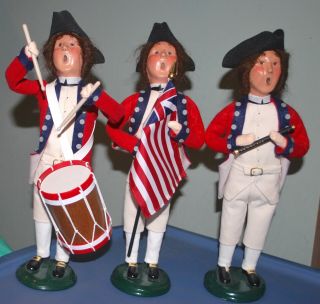 3 Buyers Choice Williamsburg Yankee Doodle 0 Spirit Of 76 Fife & Drum & Flag Exc