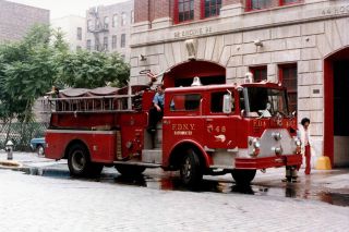 175,  Image Photo CD FDNY York FD Fire Apparatus Engines Ladders 20th Century 2