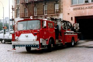 175,  Image Photo CD FDNY York FD Fire Apparatus Engines Ladders 20th Century 3