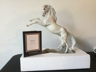 Silver Horse Sculpture By Pamela Du Boulay