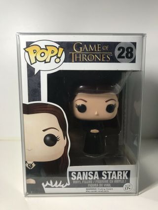 Funko Pop Game Of Thrones Sansa Stark 28 Vinyl Figure W/ Box Wear (vaulted)