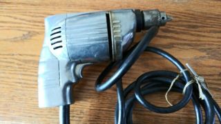 VINTAGE THOR SILVERLINE 1/4  ELECTRIC DRILL 5