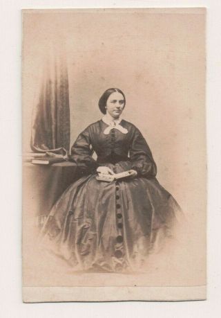 Vintage Cdv Marie Of Prussia,  Princess Of The Netherlands & Saxe - Altenburg