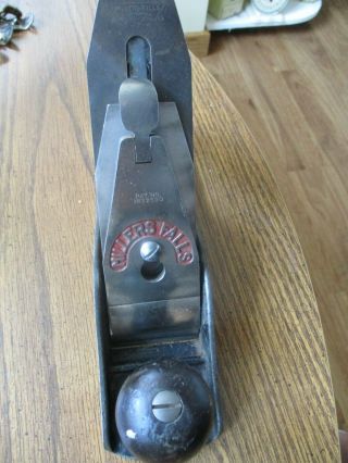 Vintage Miller Falls No.  9 Wood Handle Plane Woodworking Smooth Tool Usa