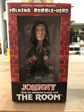 The Room Talking Johnny Bobblehead Tommy Wiseau Bobble Head The Disaster Artist