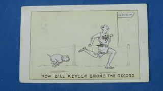 Ww1 Military Comic Postcard 1915 Anti Kaiser British Bulldog Theme