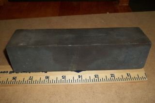 Old Vintage Tools Rare Sharpening Honing Stone Large 2 Lbs 8 In Long 2 " Square