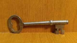 Vintage 2 3/4 " Skeleton Key Stamped " 86 " Collectible / Steampunk / Door Key