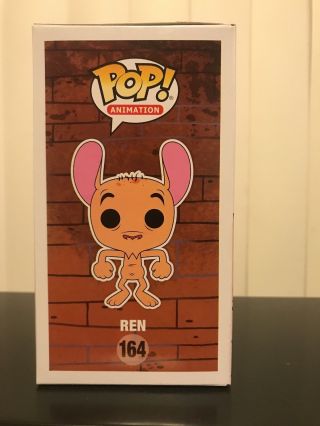 Funko Pop ANIMATION: nickelodeon: REN AND STIMPY: REN 164 CHASE LIMITED ED. 4
