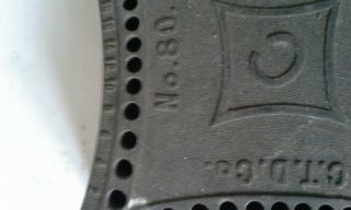 Vintage CTD Co.  No.  80 Drill Bit Holder Cleveland Twist Drill Numerical Index 2