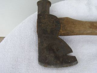 Keen Kutter Vintage Carpenters Hatchet Axe Hammer Nail Puller With Handle Gouge