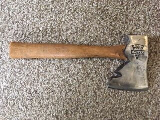 Vintage Keen Kutter 1lb 15 Oz Hewing Hatchet Axe With Nail Puller