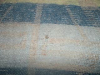 Vintage Soft Cotton Pastels Camp Blanket 71 x 69 4