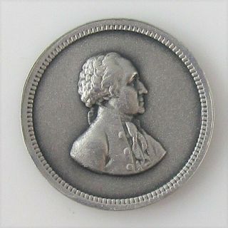 George Washington Born 1732 Died 1799 Coin Token Medalet Julian Pr - 25 Vintage