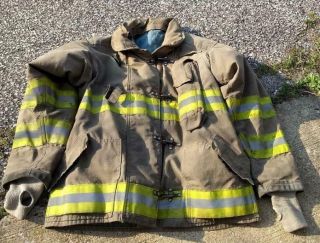 Quaker Firemans Turnout Bunker Coat Gear 44/38/35