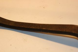 Antique FORD Model T Spark Plug and Head Bolt Wrench T - 5893 Vintage 5