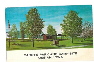Vintage Postcard Carey 