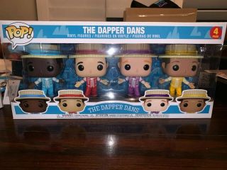 Disney The Dapper Dans Funko 4 Pack D23 Expo Exclusive Rare In Hand