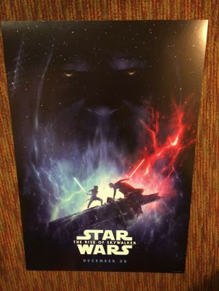 Disney D23 Expo 2019 Exclusive Star Wars The Rise Of Skywalker Poster