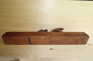 22” Wooden Jointer Plane With 2 3/8” W.  Butcher,  Sheffield Iron (B24) 3
