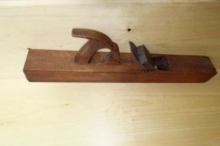 22” Wooden Jointer Plane With 2 3/8” W.  Butcher,  Sheffield Iron (B24) 6