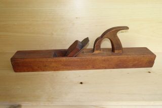 22” Wooden Jointer Plane With 2 3/8” W.  Butcher,  Sheffield Iron (B24) 7