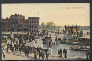 Netherlands Postcard - Leuvebrug,  Rotterdam Rs12105