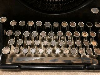 Antique Underwood Standard Typewriter No 5 - 1913 - Serial 592458 7