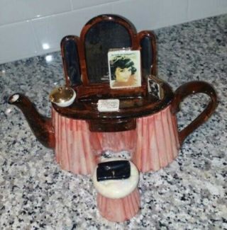 Teapot - Ceramic Made In England By Tony Carter In 1994