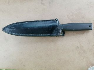 Vintage Gerber Mark I 1 Boot Knife Blade Leather Sheath Rare