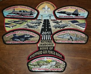 Boy Scout Northwest Texas Council 2017 National Jamboree Sheppard Air Force Set