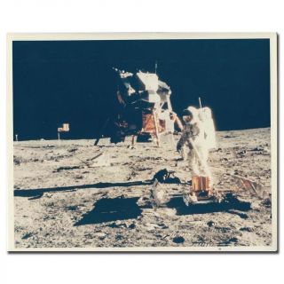 Apollo 11 Vintage Nasa " A Kodak Paper " 8x10 Glossy Photo - 5g191