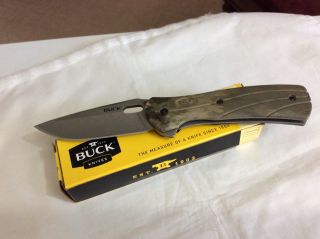 Buck Usa Vantage Force Pro 845cms B Knife With The Plain Blade