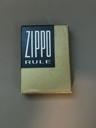 Vintage Zippo Rule Tape Measure Natural Pipeline Company 2