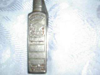 NON XLL Vintage Advertising Pocket Knife Bottle Shape Joseph Allen & Sons 3