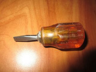 Vintage Xcelite 2 In 1 Stubby Screwdriver 2 Phillips 1/4 Slotted Orchard Park