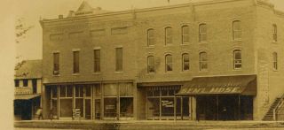 1910s Rppc Phillipsburg,  Kansas Masonic Temple Real Photo Postcard