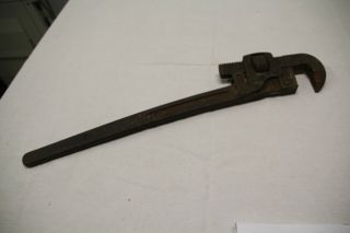Vintage Ca.  1889 24 " Pipe Wrench Trimo Trimont Plumbing Tool