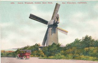 San Francisco Ca – Golden Gate Park Dutch Windmill