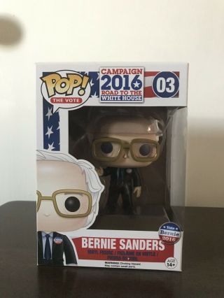 Funko Pop Bernie Sanders 2016 Campaign Pop
