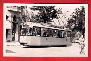 Photo - Ret Rotterdamse Elektrische Tram - Car 15 - 22 Oudedijk - Rotterdam 1958