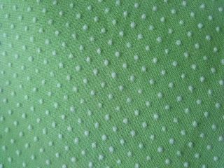 Vintage Cotton Flocked Swiss Dot Fabric 1yd 28 