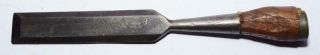 Vintage 1 1/4 " Haven Edge Tool Co.  Socket Firmer Chisel - Woodworking Tool