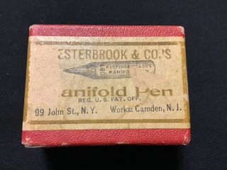 Box Of Vintage Esterbrook Pen Nibs No 460