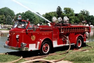 385,  Image Photo CD: American LaFrance ALF 700 & 800 Series Fire Apparatus 7