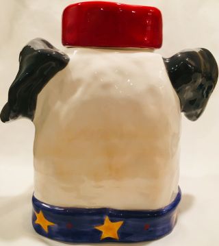Department 56 Dog Treats 11 Inch Sculpted Cookie Jar by Sharon Bloom 4