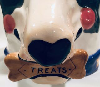 Department 56 Dog Treats 11 Inch Sculpted Cookie Jar by Sharon Bloom 7