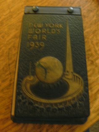 Vintage 1939 Worlds Fair Note Pad 6 