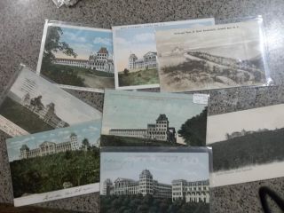 8 Old Postcards Ca.  1905 - 10,  Hotel Kaaterskill,  Catskill Mountains,  Ny